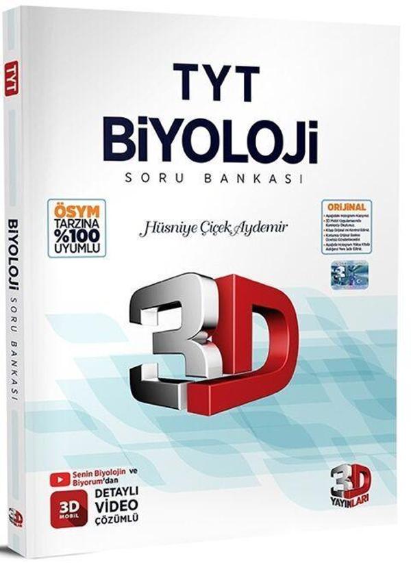3D Yayınları TYT Biyoloji Soru Bankası - 3D Yayınları - Image 1
