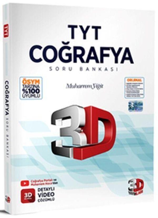 3D Yayınları TYT Coğrafya Soru Bankası - 3D Yayınları - Image 1