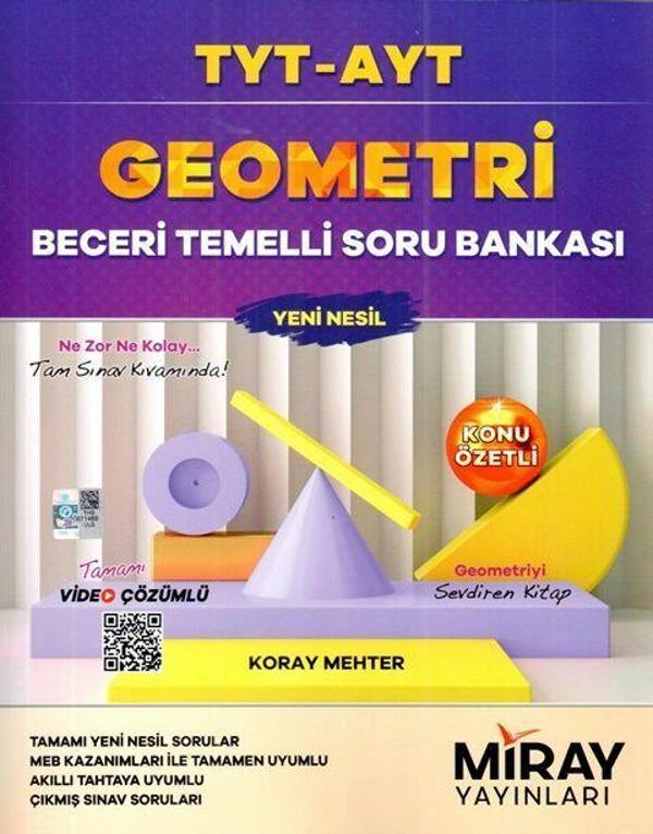Miray Yayınları TYT AYT Geometri Beceri Temelli Soru Bankası - Miray Yayınları - Image 1