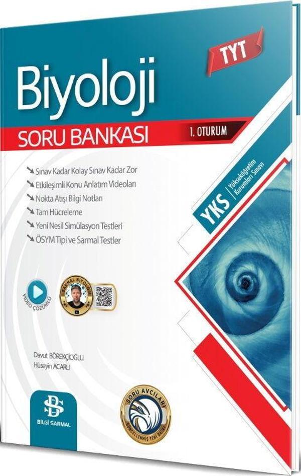 Bilgi Sarmal TYT Biyoloji Soru Bankası - Bilgi Sarmal Yayınları - Image 1