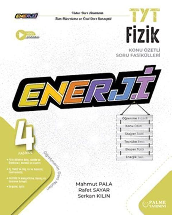 Palme Yayınları TYT Fizik Enerji Konu Özetli Soru Fasikülleri - Palme Yayınları - Image 1