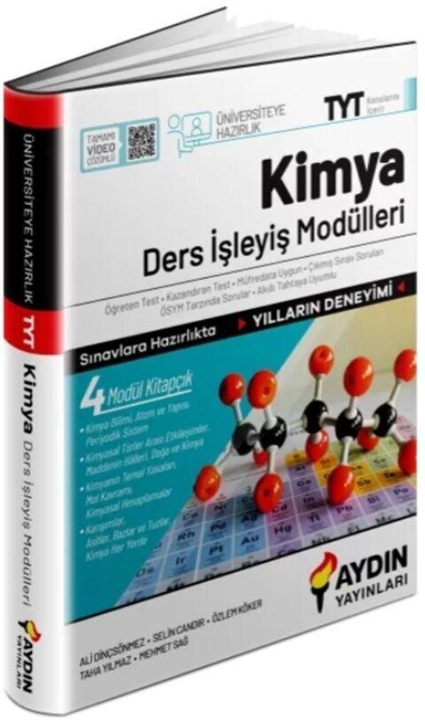 Aydın Yayınları TYT Kimya Ders İşleyiş Modülleri - Aydın Yayınları - Image 1