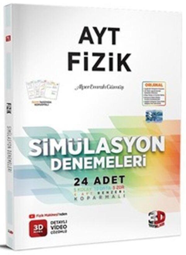 3D Yayınları AYT Fizik Simülasyon Denemeleri - 3D Yayınları - Image 1