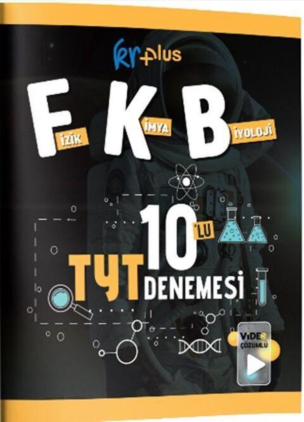 KR Plus TYT Fizik Kimya Biyoloji FKB 10 lu Deneme - KR Akademi - Image 1