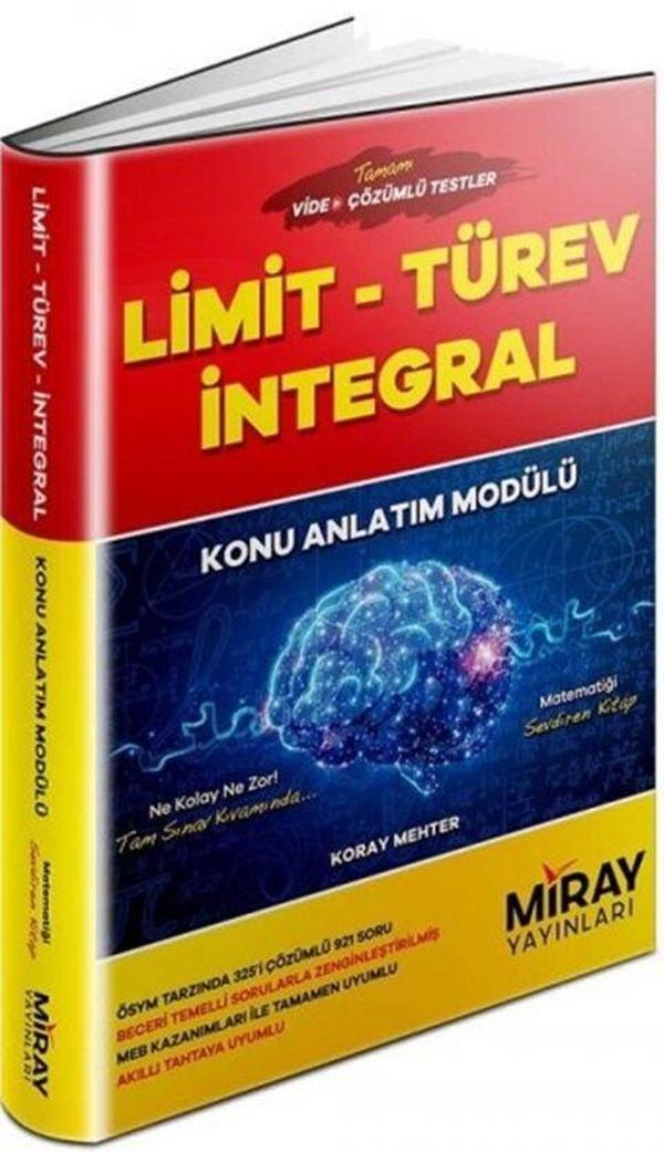 Miray Yayınları Limit Türev İntegral Konu Anlatım Modülü - Miray Yayınları - Image 1