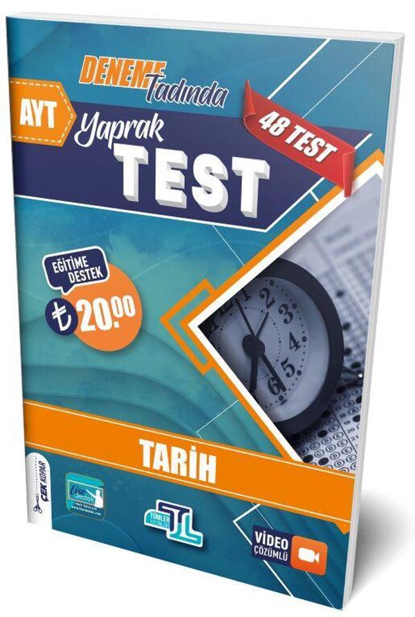 Tümler Yayınları AYT Tarih Yaprak Test - Tümler Yayınları - Image 1