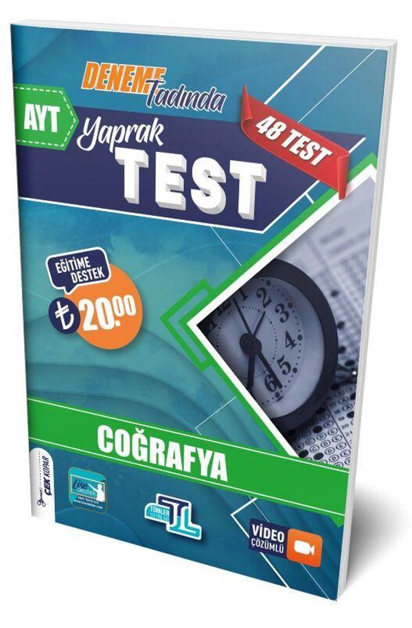 Tümler Yayınları AYT Coğrafya Yaprak Test - Tümler Yayınları - Image 1