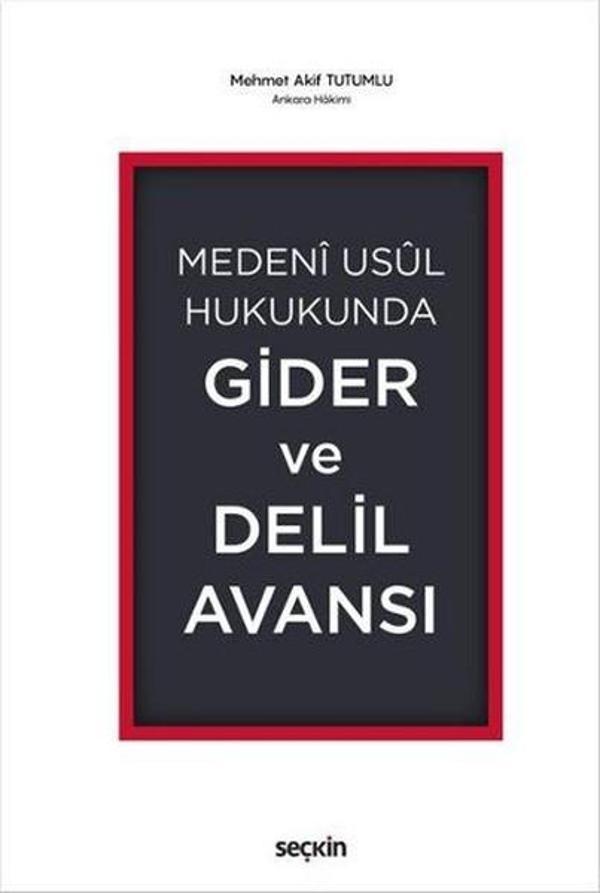 Gider ve Delil Avansı - Seçkin Yayıncılık - Image 1