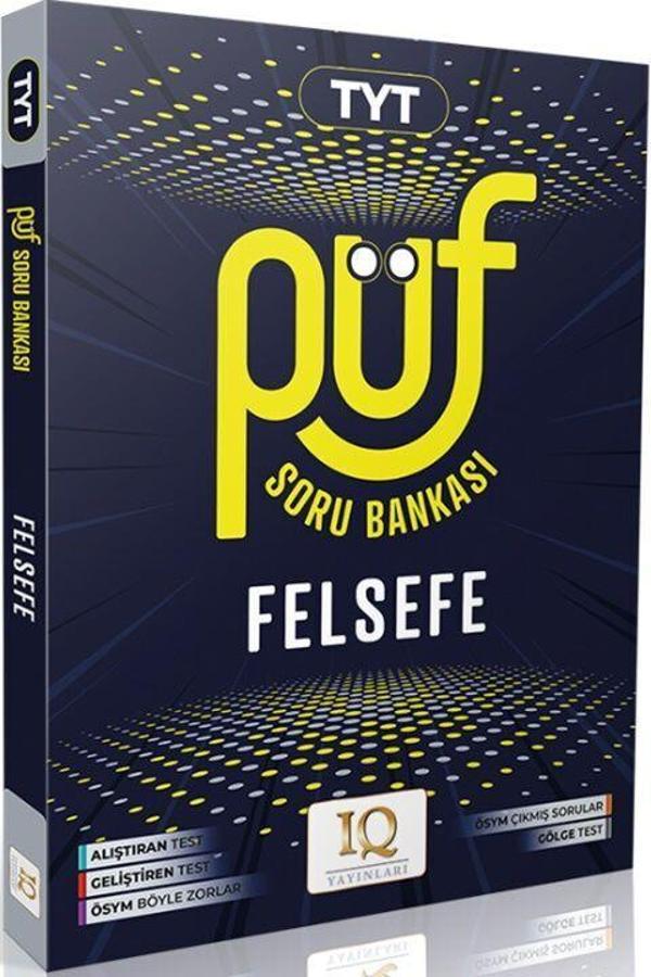 IQ Yayınları TYT Felsefe Püf Soru Bankası - IQ Yayınları - Image 1