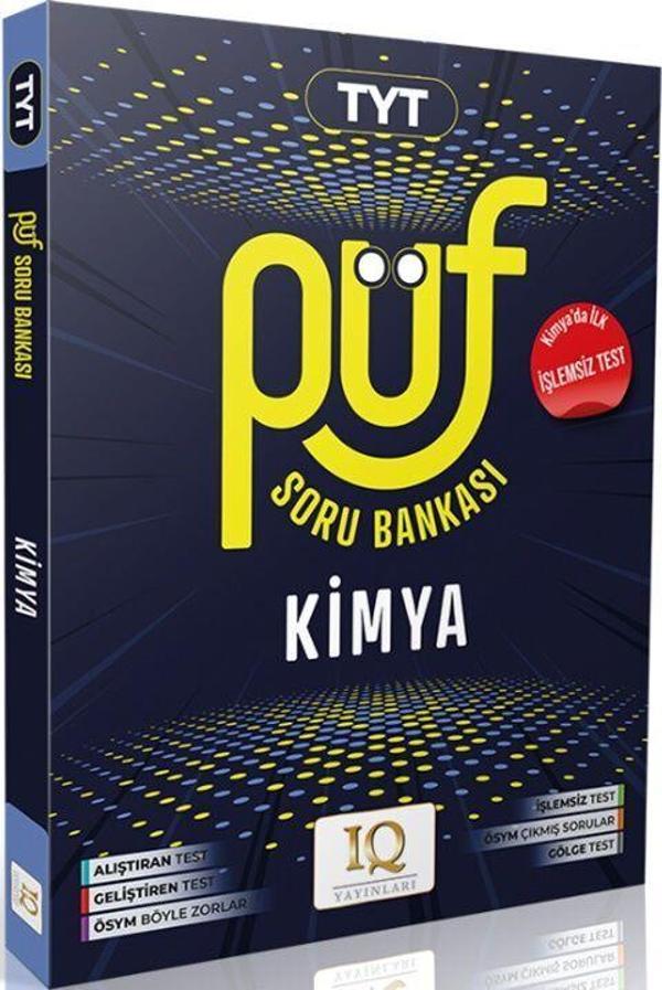IQ Yayınları TYT Kimya Püf Soru Bankası - IQ Yayınları - Image 1