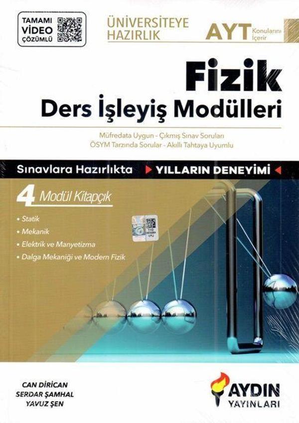 Aydın Yayınları AYT Fizik Ders İşleyiş Modülleri - Aydın Yayınları - Image 1