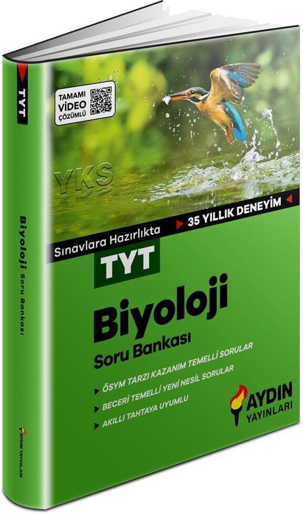 Aydın Yayınları TYT Biyoloji Soru Bankası - Aydın Yayınları - Image 1