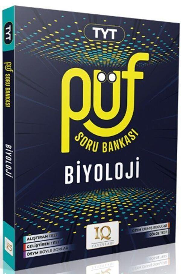 IQ Yayınları TYT Biyoloji Püf Soru Bankası - IQ Yayınları - Image 1