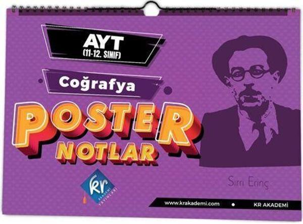 KR Akademi AYT Coğrafya Poster Notlar - KR Akademi - Image 1