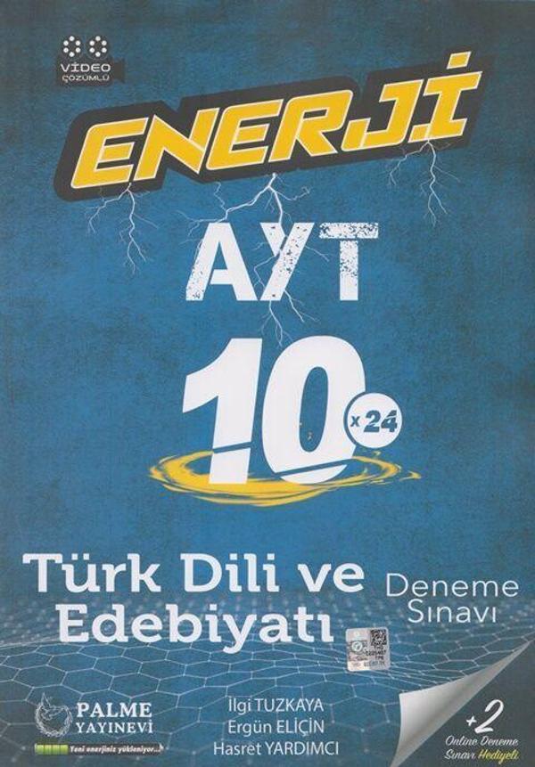 Palme Yayınları AYT Türk Dili ve Edebiyatı Enerji 10x24 Deneme Sınavı - Palme Yayınları - Image 1