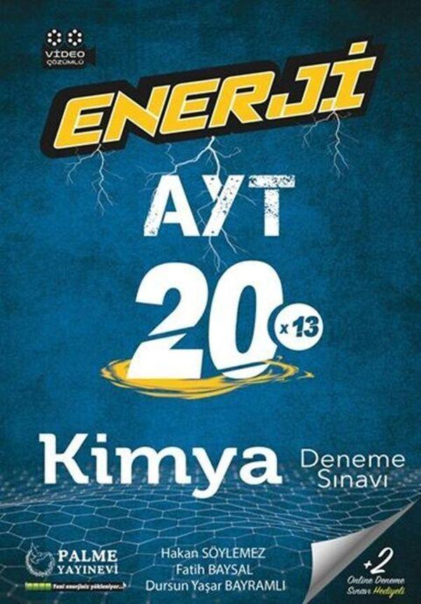 Palme Yayınları AYT Kimya Enerji 20 Deneme Sınavı - Palme Yayınları - Image 1