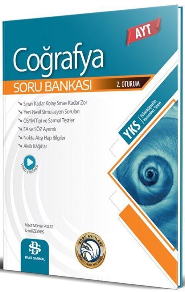 Bilgi Sarmal AYT Coğrafya Soru Bankası - Bilgi Sarmal Yayınları - Image 1