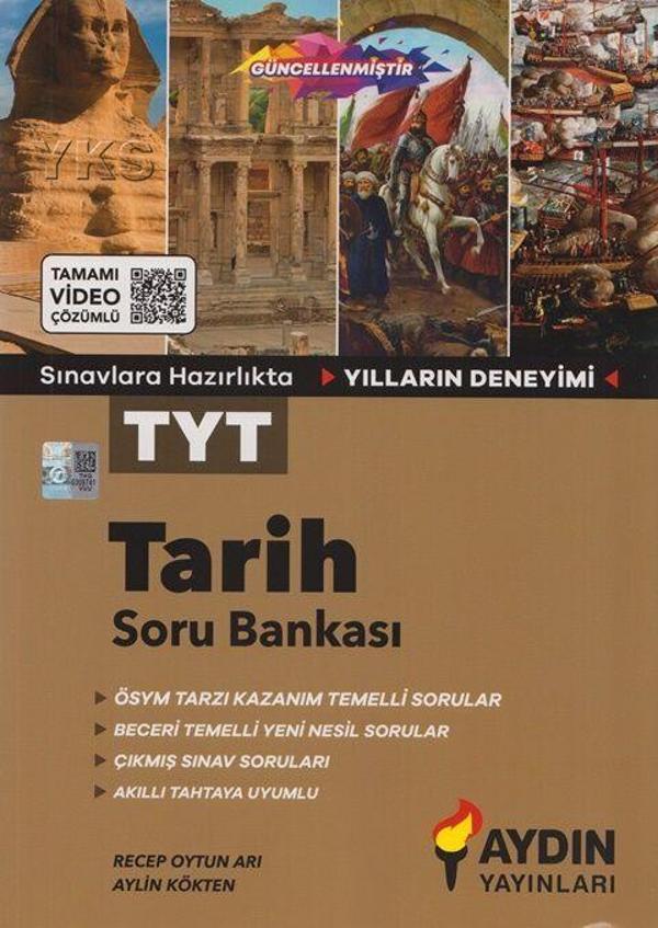 Aydın Yayınları TYT Tarih Soru Bankası - Aydın Yayınları - Image 1