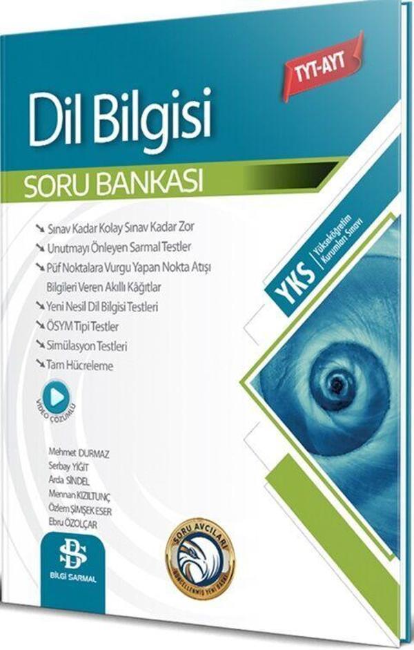 Bilgi Sarmal TYT AYT Dil Bilgisi Soru Bankası - Bilgi Sarmal Yayınları - Image 1