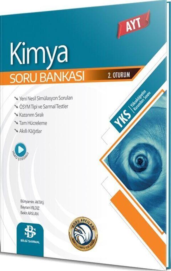 Bilgi Sarmal AYT Kimya Soru Bankası - Bilgi Sarmal Yayınları - Image 1