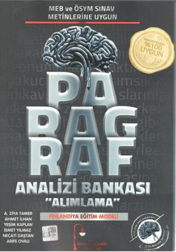 Edebiyat Sokağı Paragraf Analizi Alımlama Soru Bankası - Edebiyat Sokağı Yayınları - Image 1