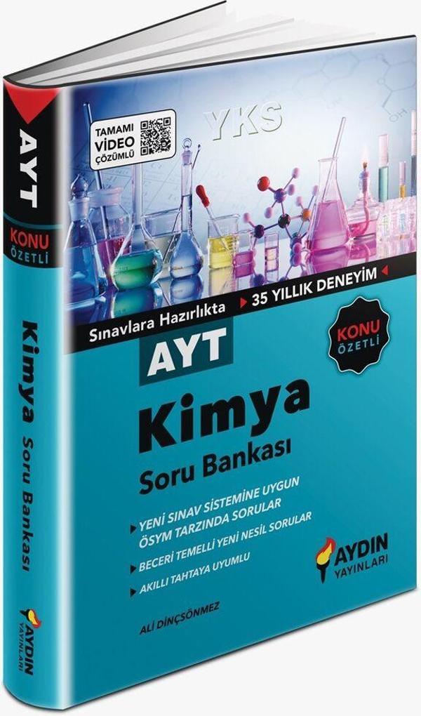 Aydın Yayınları AYT Kimya Konu Özetli Soru Bankası - Aydın Yayınları - Image 1