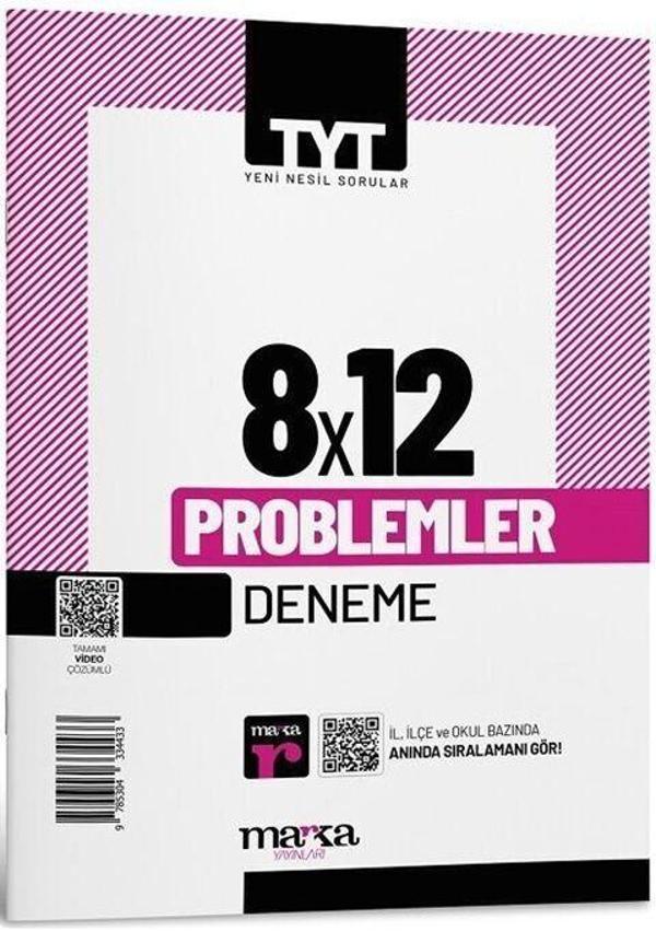 Marka Yayınları  TYT Problemler 8 x 12 Deneme - Marka Yayınları - Image 1