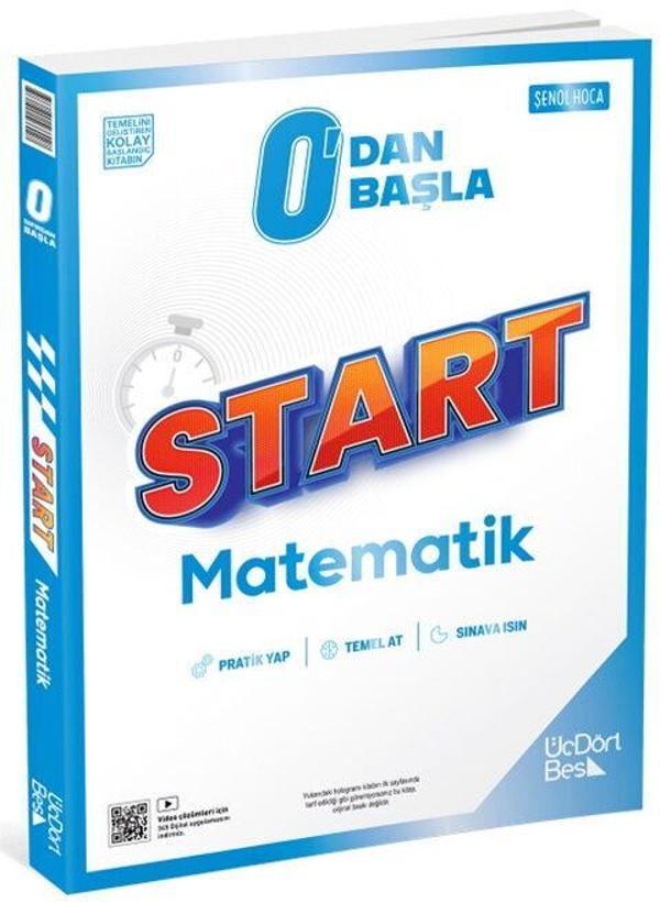 ÜçDörtBeş Yayınları 0 Dan Başla Start Matematik - Üç Dört Beş Yayınları - Image 1