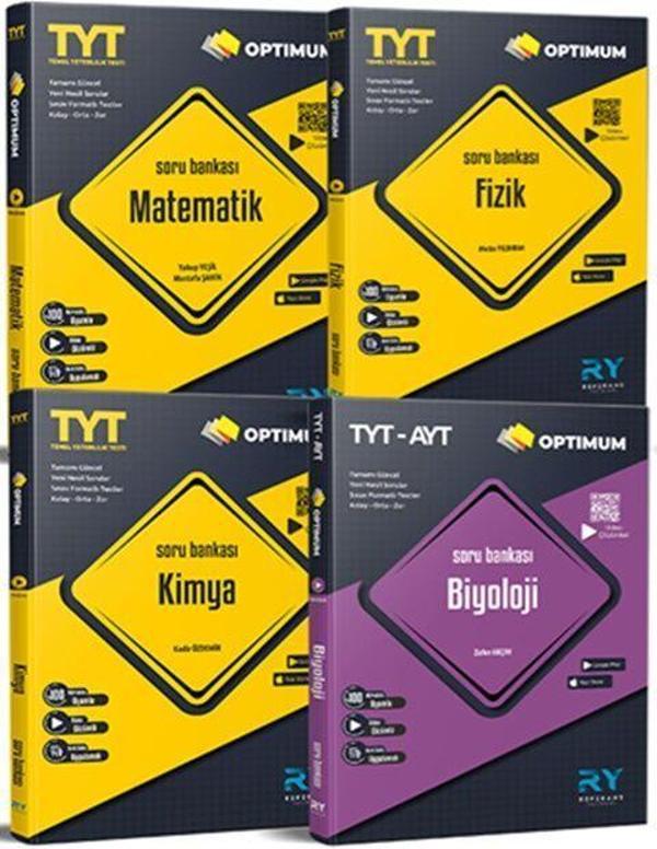 Referans Yayınları TYT Matematik Fizik Kimya TYT AYT Biyoloji Sayısal Tüm Dersler Optimum Soru Bank - Referans Yayınları - Image 1