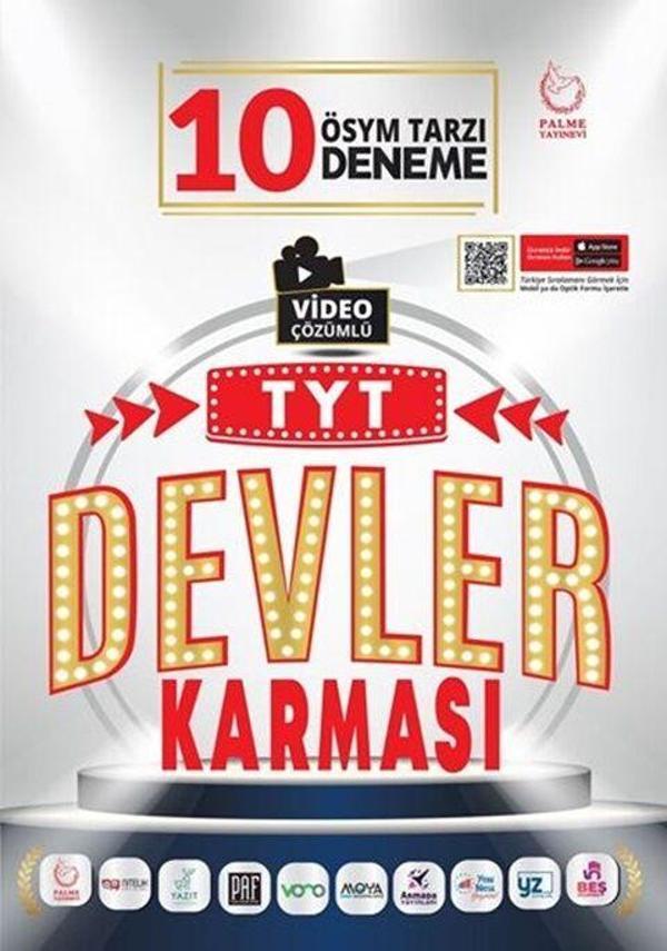 Palme Yayınları TYT Devler Karması 10 Deneme Sınavı - Palme Yayınları - Image 1