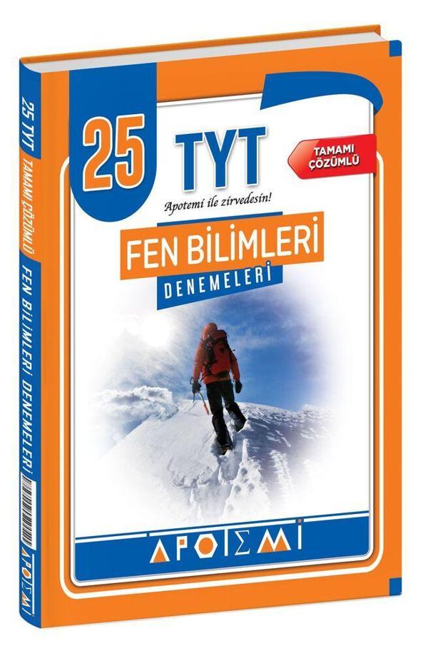 Apotemi Yayınları TYT Fen Bilimleri 25 Deneme - Apotemi Yayınları - Image 1