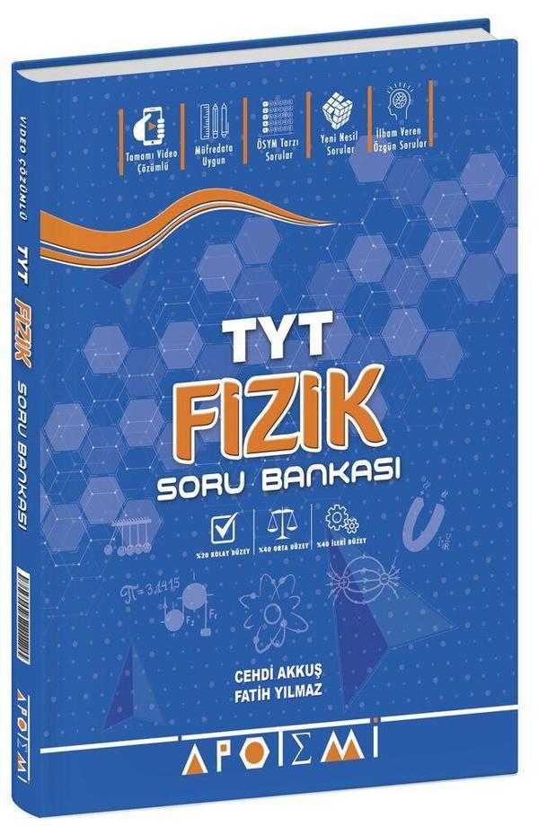 Apotemi Yayınları TYT Fizik Soru Bankası - Apotemi Yayınları - Image 1