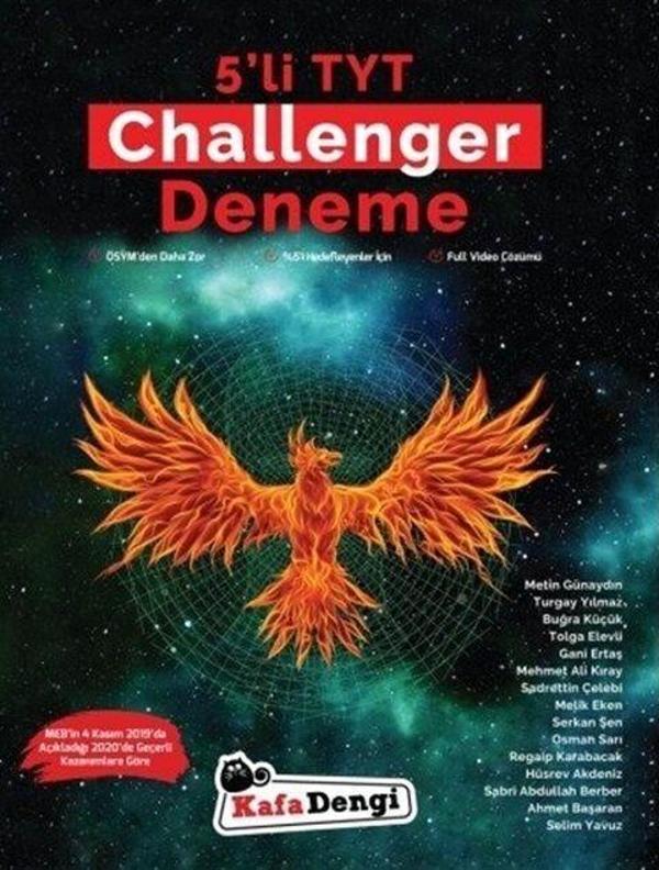 Kafa Dengi Yayınları TYT Challenger 5 Deneme - Kafa Dengi - Image 1