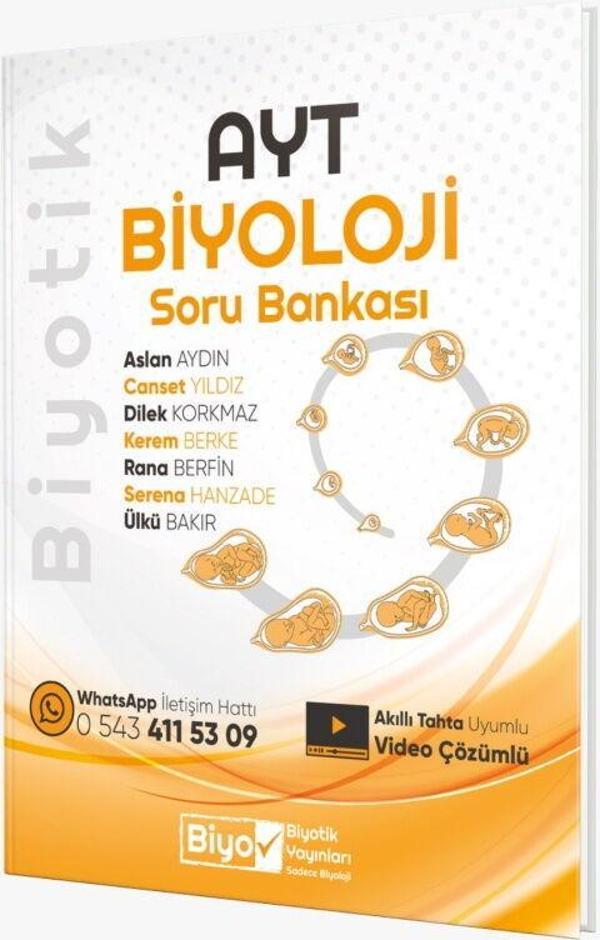 Biyotik Yayınları AYT Biyoloji Soru Bankası - Biyotik Yayınları - Image 1