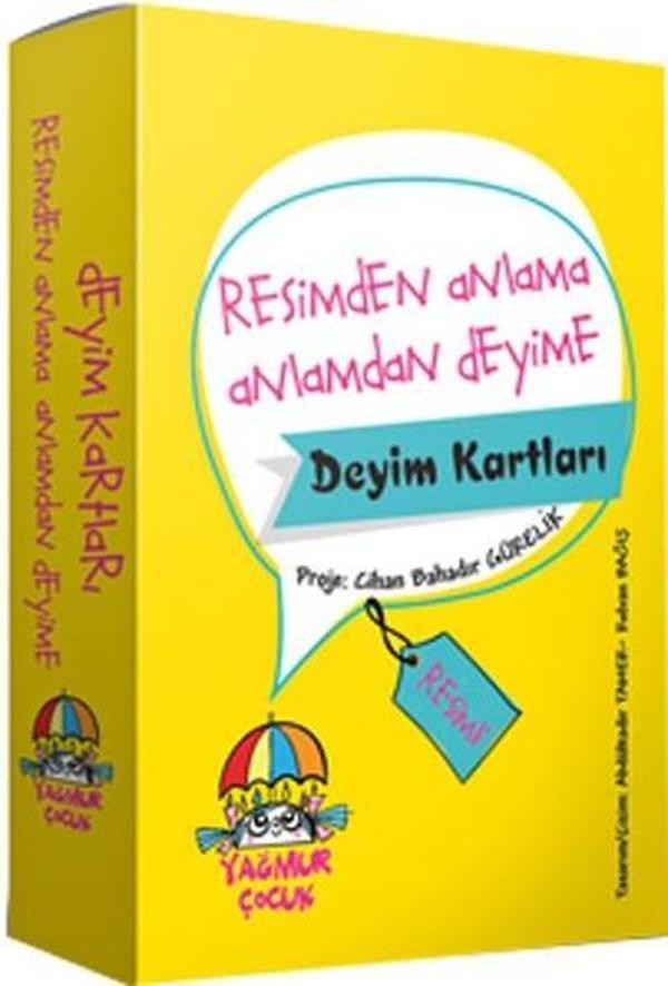 Resimden Anlama Anlamdan Deyime-Deyim Kartları - Yağmur Çocuk - Image 1