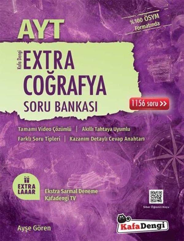 Kafa Dengi Yayınları AYT Coğrafya Extra Soru Bankası - Kafa Dengi - Image 1