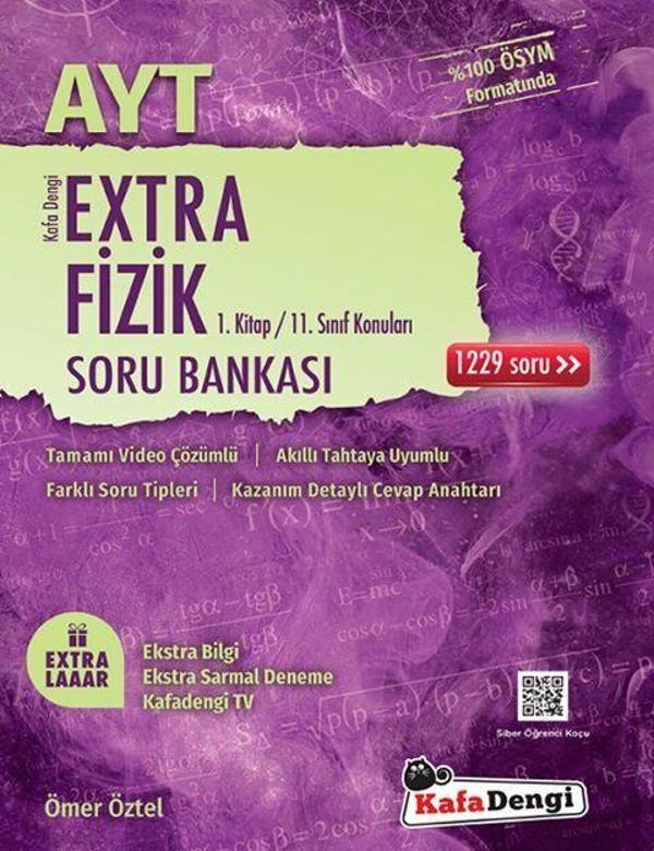 Kafa Dengi Yayınları AYT Fizik Extra 1. Kitap Soru Bankası - Kafa Dengi - Image 1