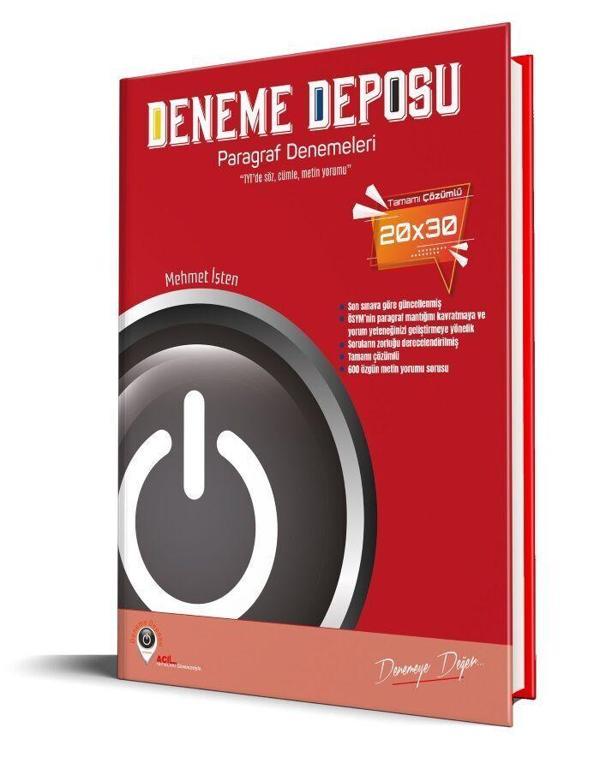 Deneme Deposu TYT Paragraf Konu Denemeleri - Deneme Deposu - Image 1