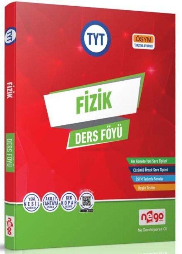 Nego Yayınları TYT Fizik Ders Föyü - Nego Yayınları - Image 1