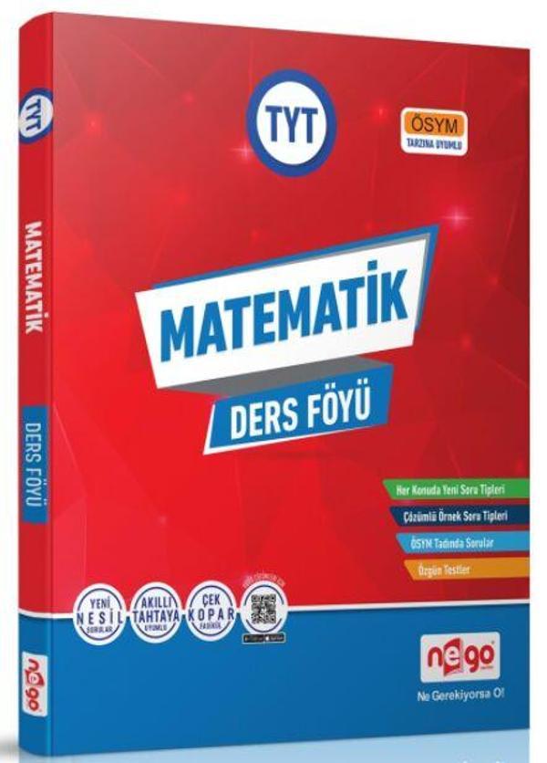 Nego Yayınları TYT Matematik Ders Föyü - Nego Yayınları - Image 1