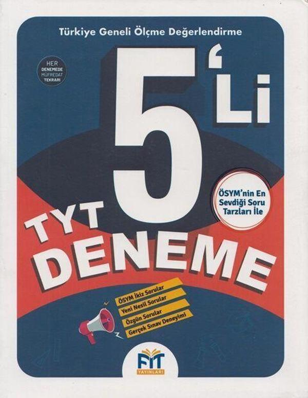 Fit Yayınları TYT 5 li Deneme - Fit Yayınları - Image 1