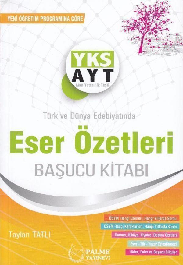 Palme Yayınları AYT Eser Özetleri Başucu Kitabı - Palme Yayınları - Image 1