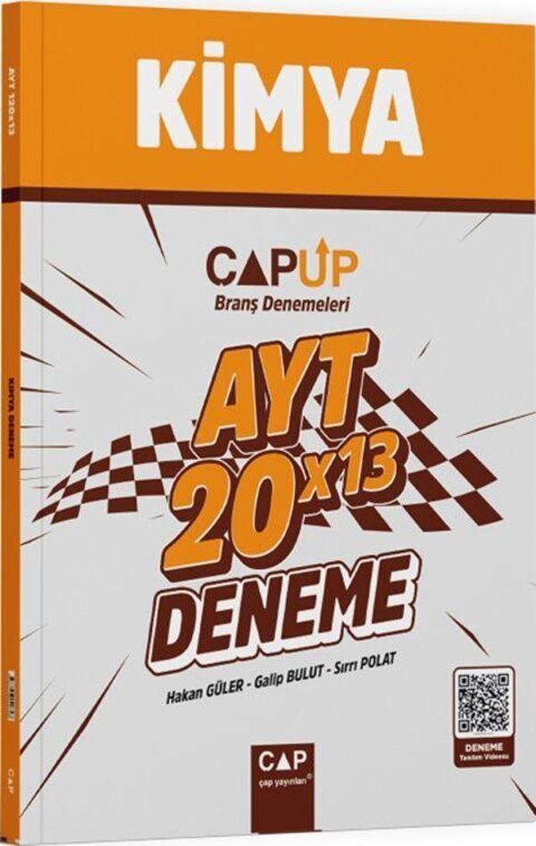 Çap Yayınları AYT Kimya 20 X 13 Up Deneme - Çap Yayınları - Image 1