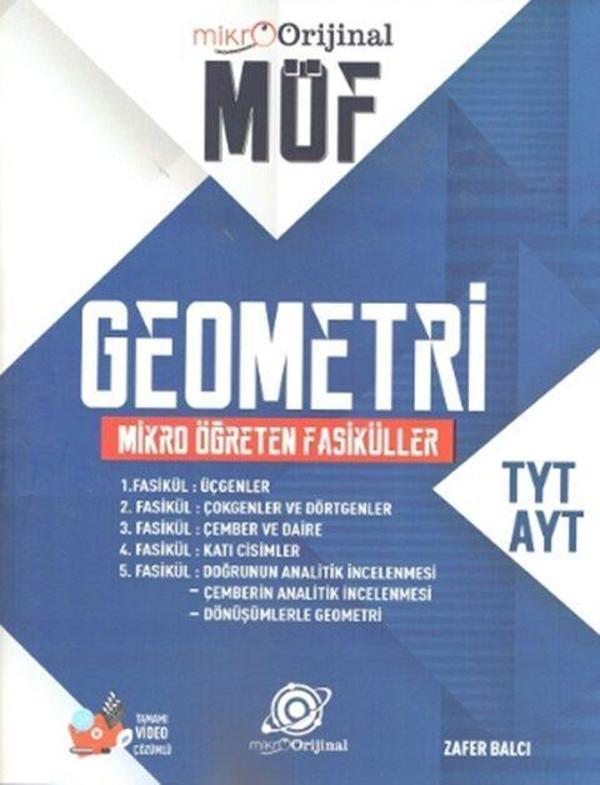 Orijinal Mikro TYT AYT Geometri MÖF Mikro Öğreten Fasiküller Set - Orijinal Yayınları - Image 1