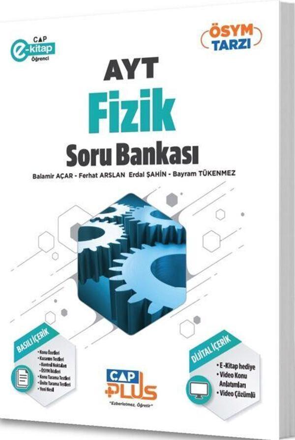 Çap Yayınları AYT Fizik Plus Soru Bankası - Çap Yayınları - Image 1