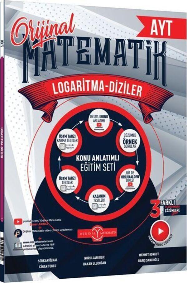 Orijinal Yayınları AYT Matematik Logaritma Diziler Konu Anlatımlı - Orijinal Yayınları - Image 1