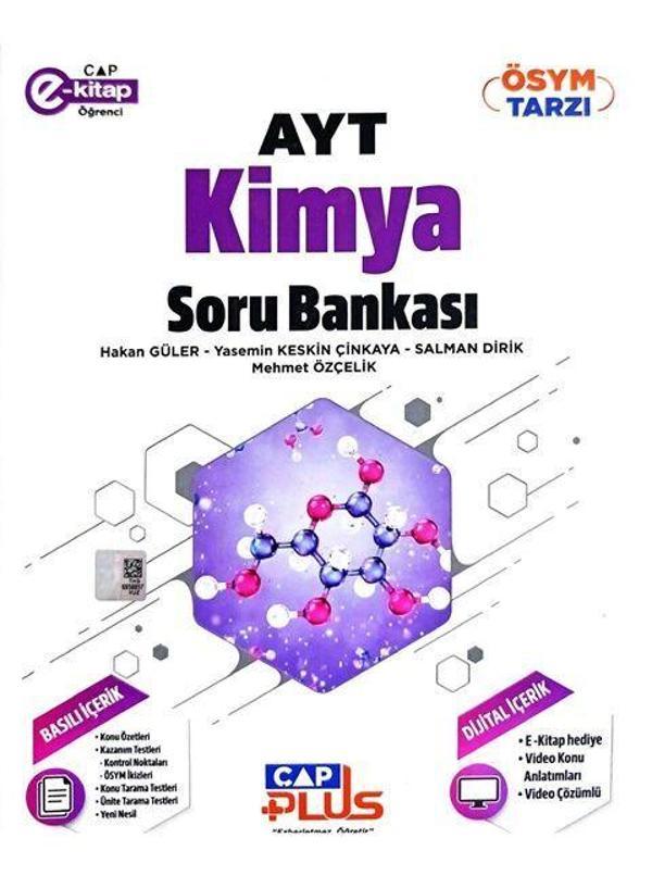 Çap Yayınları AYT Kimya Plus Soru Bankası - Çap Yayınları - Image 1