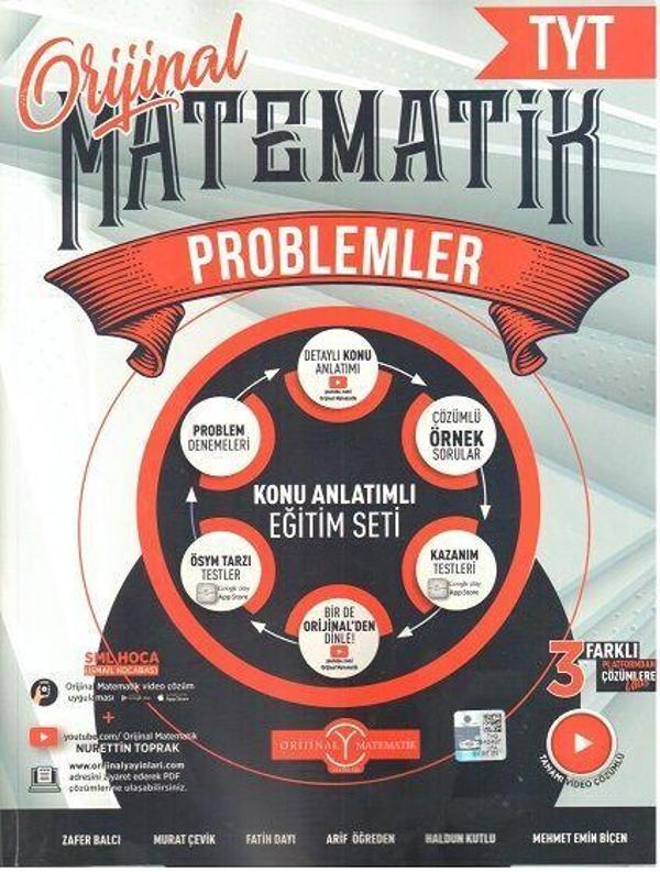 Orijinal Yayınları TYT Problemler Konu Anlatımlı Eğitim Seti - Orijinal Yayınları - Image 1