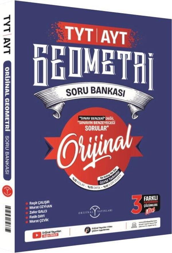 Orijinal Yayınları TYT AYT Geometri Soru Bankası - Orijinal Yayınları - Image 1