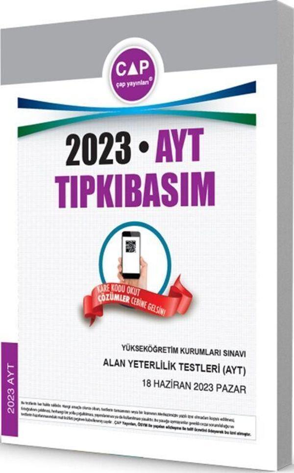 Çap Yayınları AYT 2023 Tıpkı Basım - Çap Yayınları - Image 1